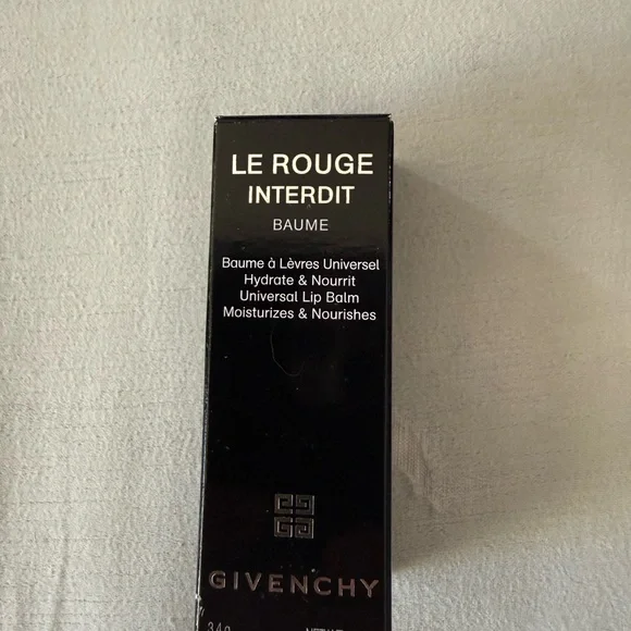 Givenchy Rechargeable Lipstick Case - Black #10 Baume - Picture 1 of 10